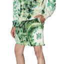 Amiri Tie Dye Cotton Shorts