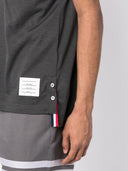 Thom Browne Thom Browne RWB Piqué-Poloshirt mit Taschenbesatz
