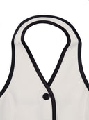 Twin Set Girl Top In Crepe