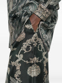 Pierre Louis Mascia Printed Silk Trousers