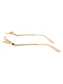 Cartier rechteckiger optischer CT0120 O 002