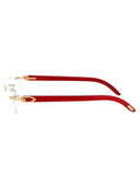 Cartier Rectangular Optical Ct0052 O 006