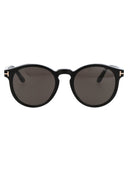 Tom Ford okrągłe okulary przeciwsłoneczne FT0591 01 A