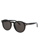 Tom Ford okrągłe okulary przeciwsłoneczne FT0591 01 A