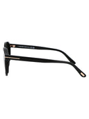 Tom Ford okrągłe okulary przeciwsłoneczne FT0591 01 A