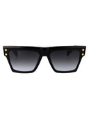 Balmain Sunglasses Bps 121 A 54 Blk Gld Blk Gld