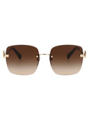 Bvlgari kvadratiske solbriller 0 BV6173 ​​B 278/13