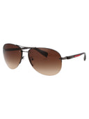 Prada Linea Rossa Pilot Sunglasses 0 Ps 56 Ms 5 Av6 S1