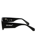 Aus weißer ovaler Sonnenbrille Oeri041 F22 PLA001 1007