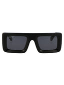 Aus weißer quadratischer Sonnenbrille Oeri049 F22 PLA001 1007