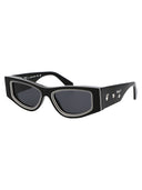 Aus weißer quadratischer Sonnenbrille Oeri047 F22 PLA001 1007