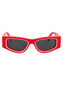 Off White Squared Sonnenbrille Oeri047 F22 PLA001 2507