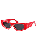 Off White Squared Sonnenbrille Oeri047 F22 PLA001 2507