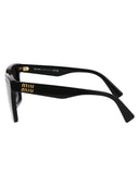 Miu miu kwadratowe okulary przeciwsłoneczne 0 MU 03 YS 1 AB5 D1