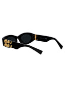 Miu Miu Oval Sunglasses 0 Mu 11 Ws 1 Ab5 S0
