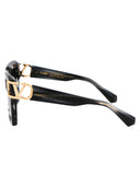 Valentino Garavani Sunglasses Vls 107 A 55 Blk Gld