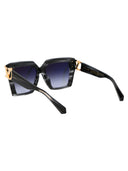 Valentino Garavani Sunglasses Vls 107 A 55 Blk Gld