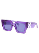 Off White kwadratowe okulary przeciwsłoneczne OERI003 C99 PLA001 3737