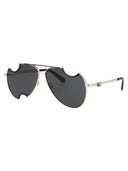 Off White Aviator Sunglasses Oeri071 S23 Met001 7207
