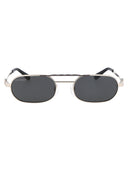Off White Owalne okulary przeciwsłoneczne OERI072 S23 MET001 7207