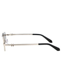 Off White Owalne okulary przeciwsłoneczne OERI072 S23 MET001 7207