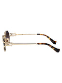 Miu Miu Oval Sunglasses 0 Mu 52 Ys Zvn5 D1