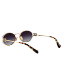 Miu Miu Oval Sunglasses 0 Mu 52 Ys Zvn5 D1