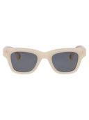 Jacquemus Squared Sunglasses Les Lunettes Baci Nwbeige