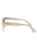Jacquemus Squared Sunglasses Les Lunettes Baci Nwbeige