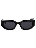 Philipp Plein Geometryczne okulary przeciwsłoneczne Spp066 M 0700