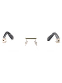 Philipp Plein Rimless Optical Vpp086 M 0579