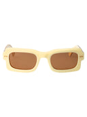 Marni Squared Sunglasses Sin White