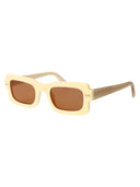 Marni Squared Sunglasses Sin White