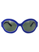 Marni Round Sunglasses Je3 Blue