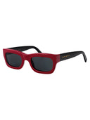 Marni quadratische Sonnenbrille kfk rot