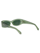 Ambush Oval Sunglasses Beri024 F23 Pla001 7055