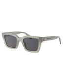 Lunettes de soleil au carré blanc Oeri086 F23 PLA001 0907