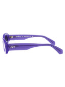 Off occhiali da sole bianchi OERI087 F23 PLA001 3707