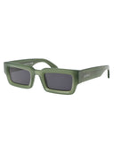 Off occhiali da sole bianchi OERI089 F23 PLA001 5507