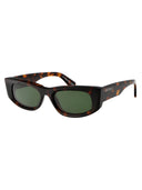 Off occhiali da sole bianchi OERI090 F23 PLA001 6055