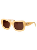 Off occhiali da sole bianchi OERI091 F23 PLA001 1764