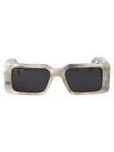 Off White kwadratowe okulary przeciwsłoneczne OERI097 F23 PLA001 0807
