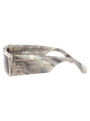 Off White kwadratowe okulary przeciwsłoneczne OERI097 F23 PLA001 0807