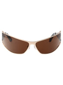 Off occhiali da sole bianchi OERI102 F23 MET001 7664