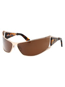 Off occhiali da sole bianchi OERI102 F23 MET001 7664