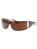 Off occhiali da sole bianchi OERI101 F23 MET001 7664