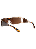 Off occhiali da sole bianchi OERI101 F23 MET001 7664