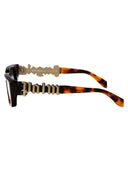 Palm Angels Squared Sunglasses Peri040 F23 Pla001 6055