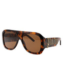 Palm Angels Round Sunglasses Peri043 F23 Pla001 6017