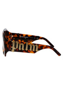 Palm Angels Round Sunglasses Peri043 F23 Pla001 6017
